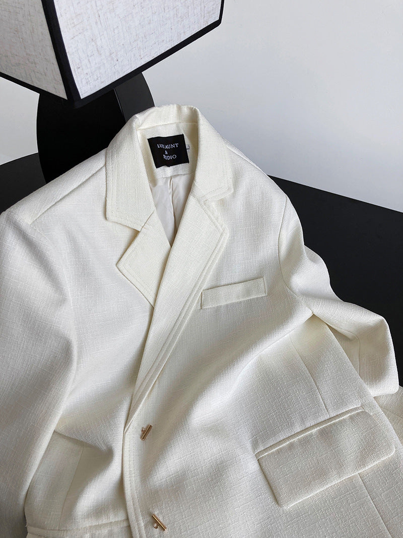 Vintage Elegant Designed Women Blazer Tops