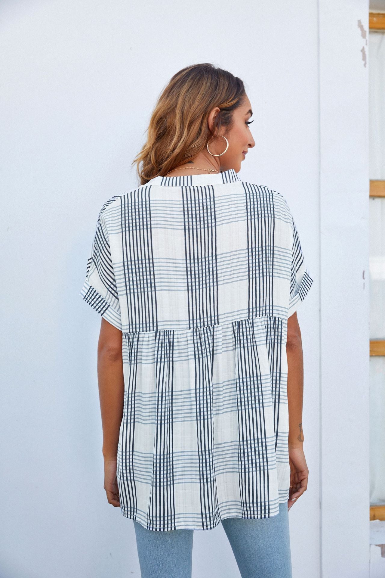 Summer Short Sleeves Women Shirts