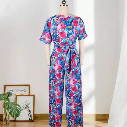 Sexy One Shoulder Women Jumpsuits