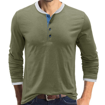 Leisure Fall  Long Sleeves T Shirts for Men