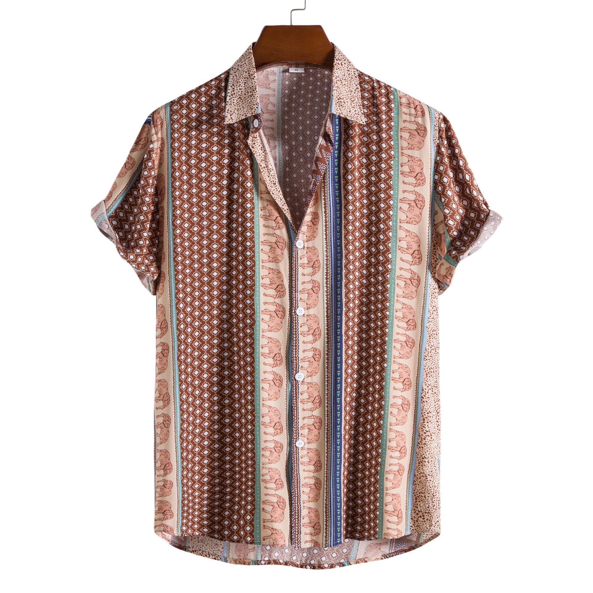 Casual Short Sleeves Men's Shirts