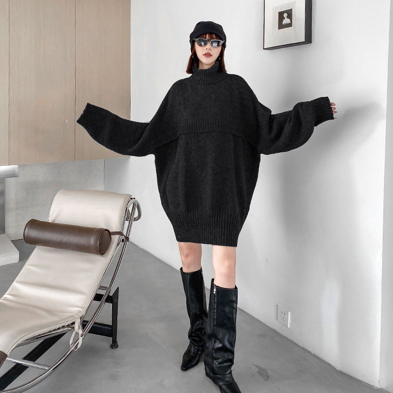 Warm Turtleneck Pullover Knitting Sweaters for Women