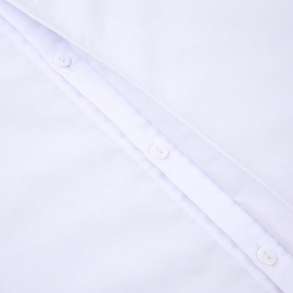 Fashion Women Long Sleeves Feather Design White Shirts