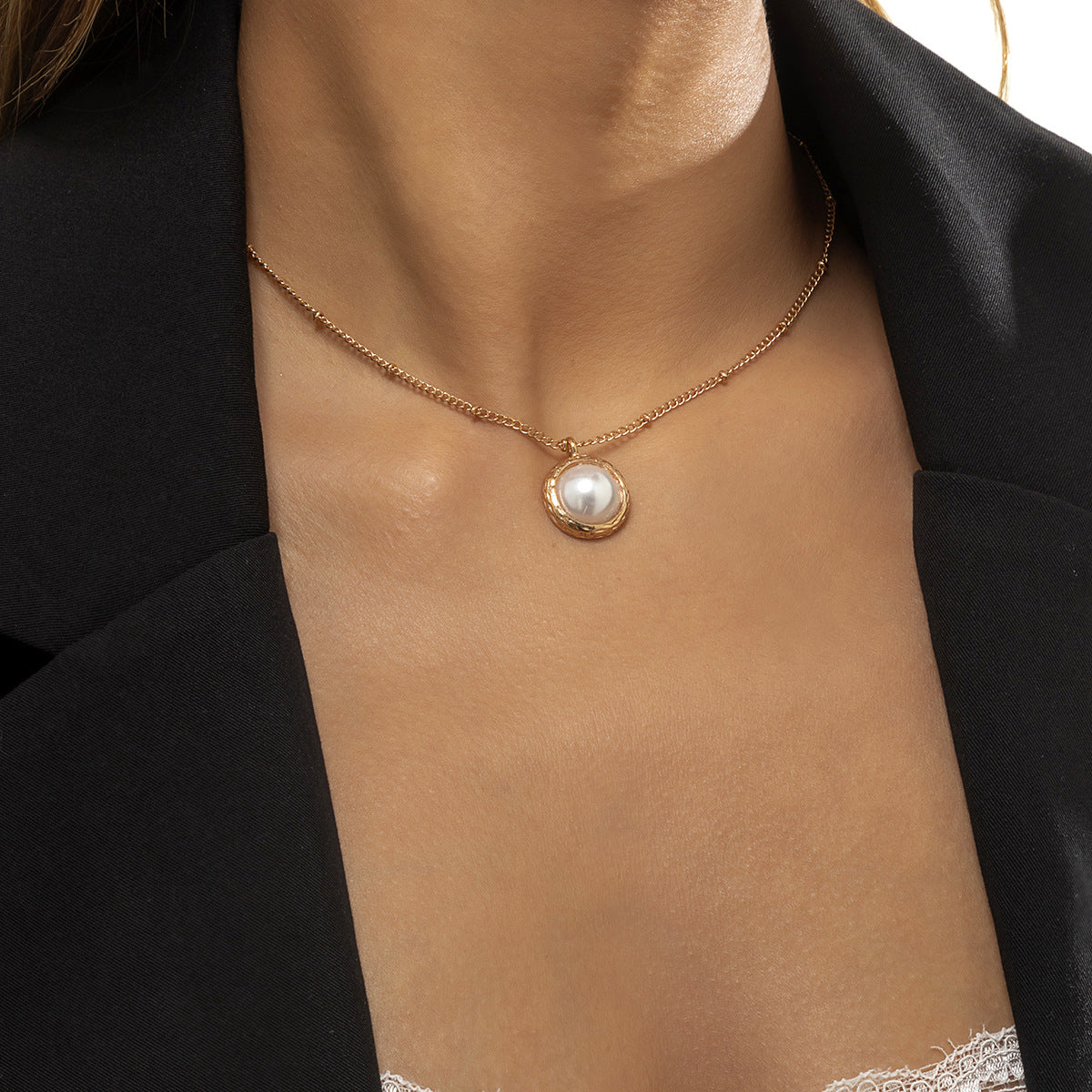 Fashion Metal Sweetheart Design Necklace for Women