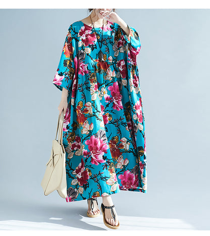 Women Plus Sizes Long Dresses