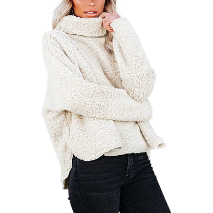 Women Warm Turtleneck Woolen Plus Sizes Winter Sweaters