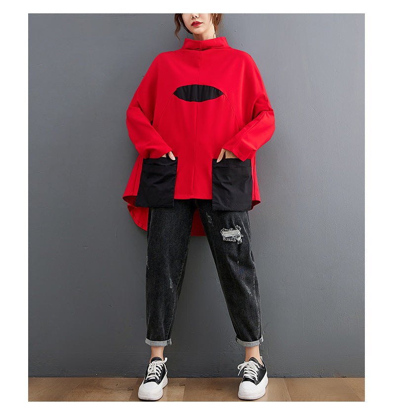 Fall Plus Sizes Pullover Hoodies for Women