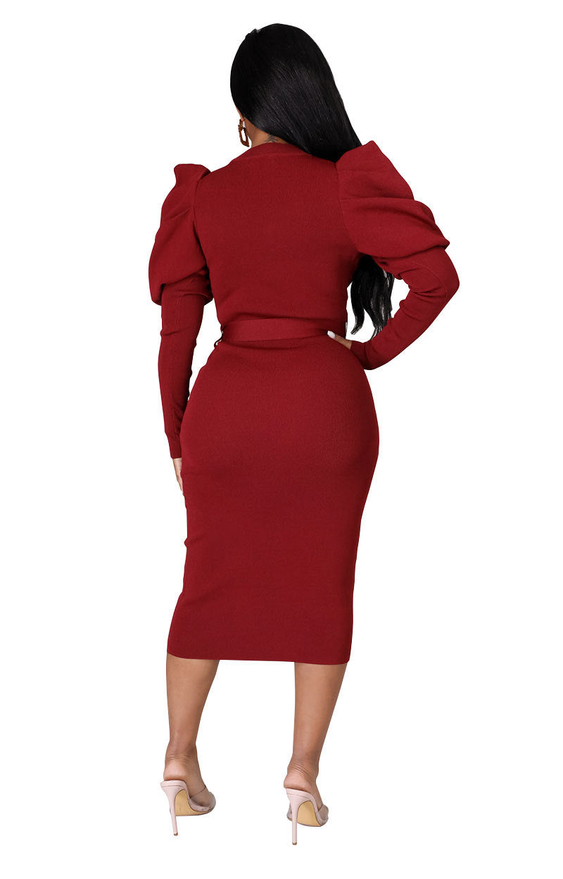 Women Long Sleeves Fall Dresses