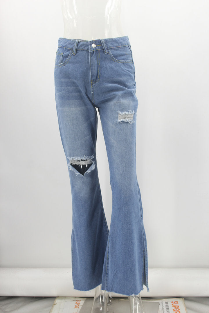 Casual Straight Women Autumn Jeans