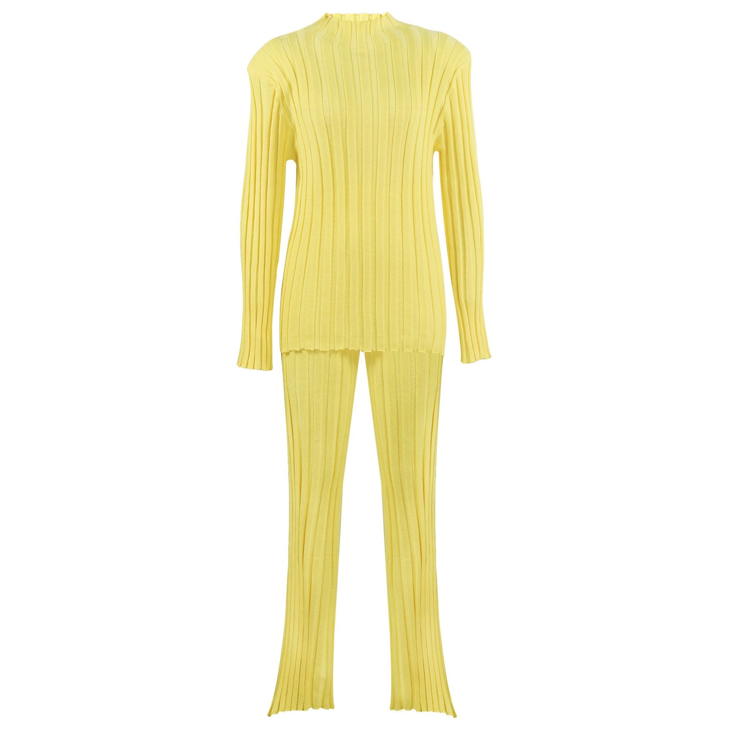 Leisure Women Knitting Two Pieces Sweater Suits