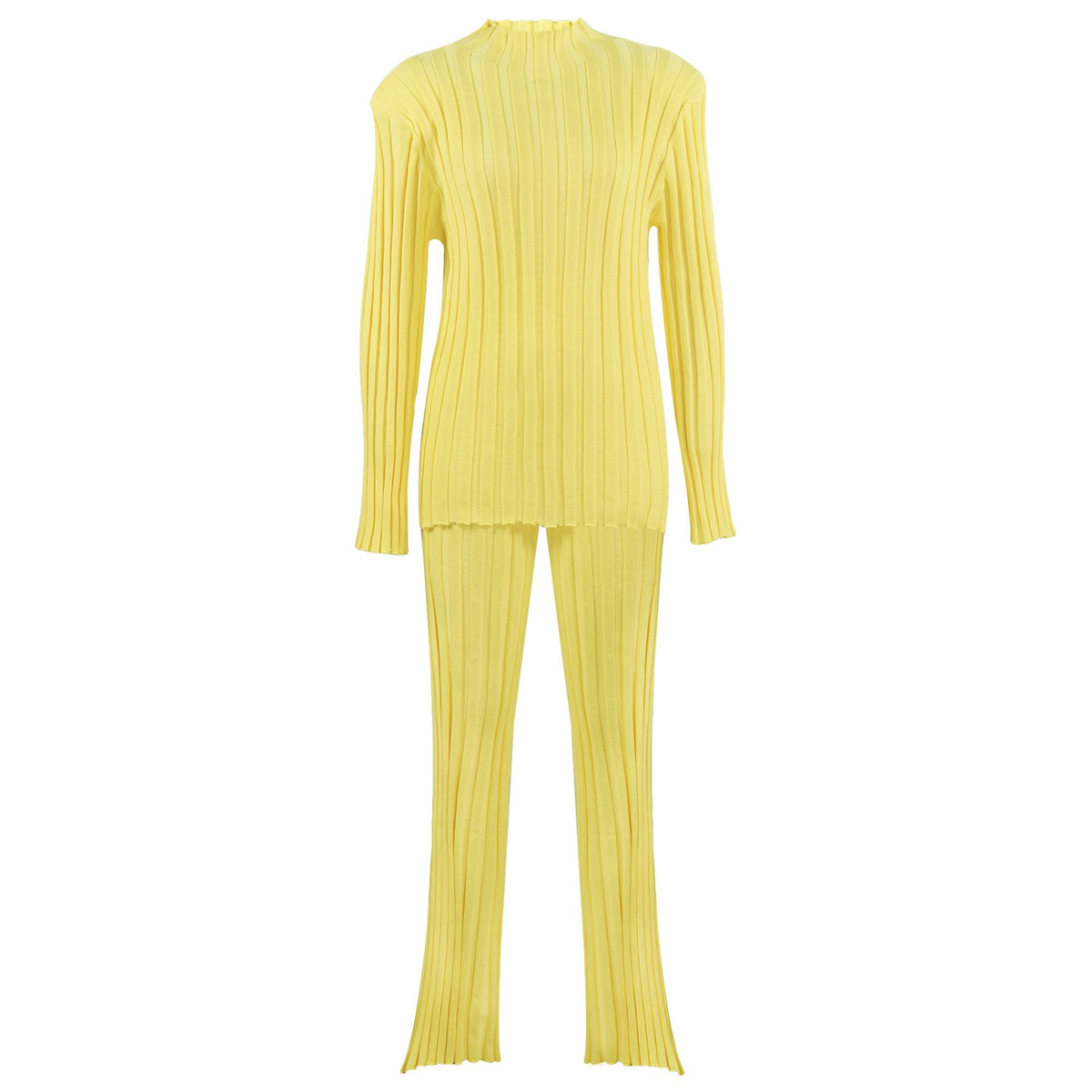 Leisure Women Knitting Two Pieces Sweater Suits