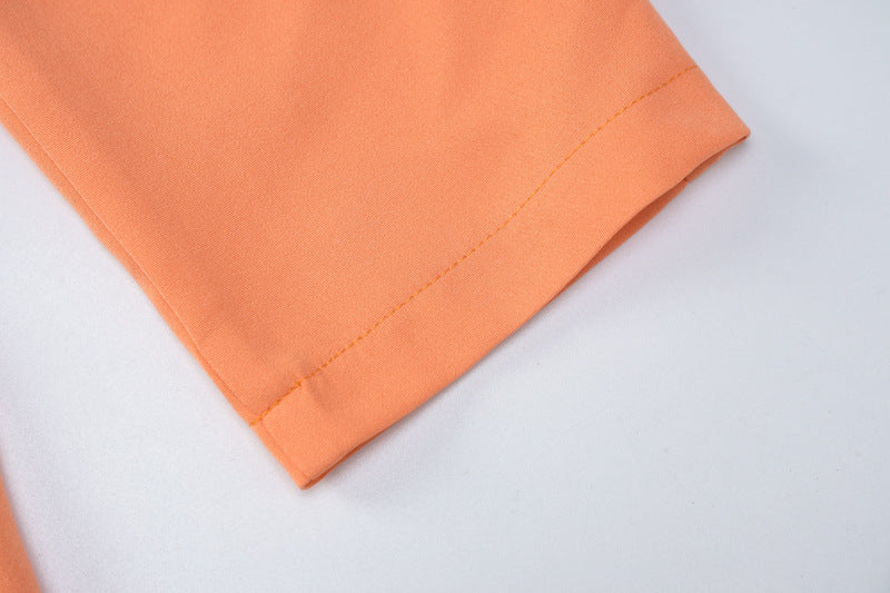 Classy Turnover Collar Blazer for Women