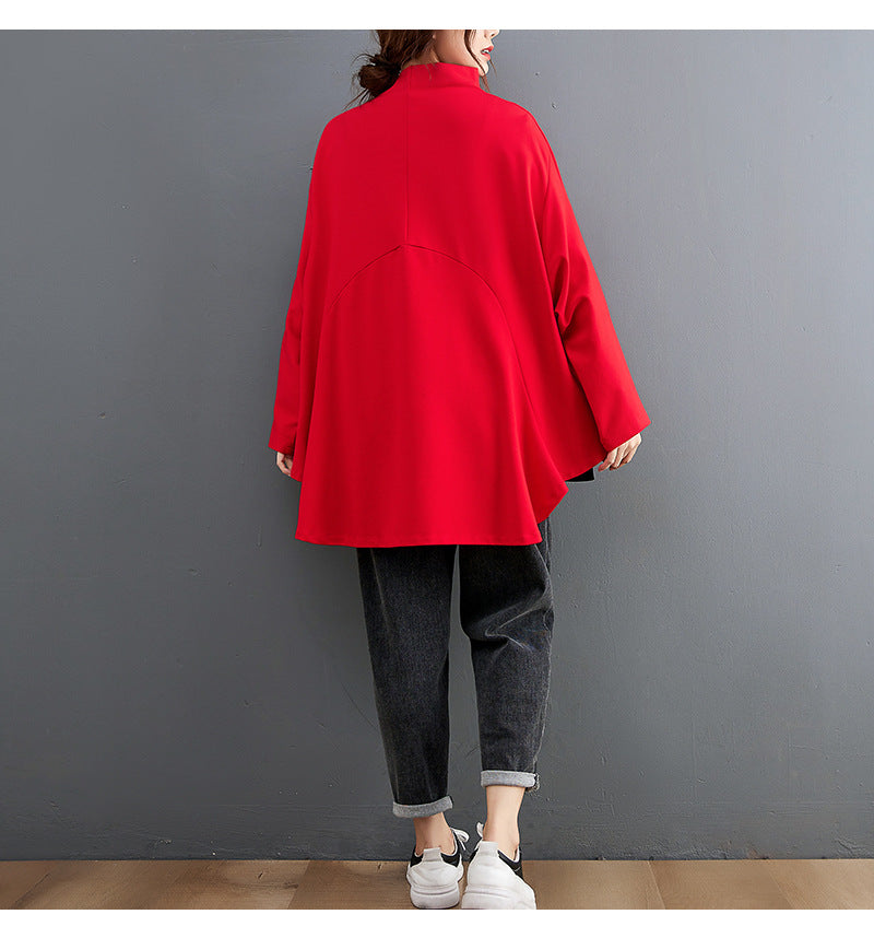 Fall Plus Sizes Pullover Hoodies for Women