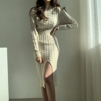 Vintage Designed Knitted Dresses