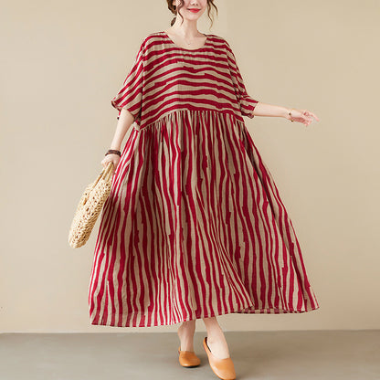 Summer Ethnic Plus Sizes Dresses