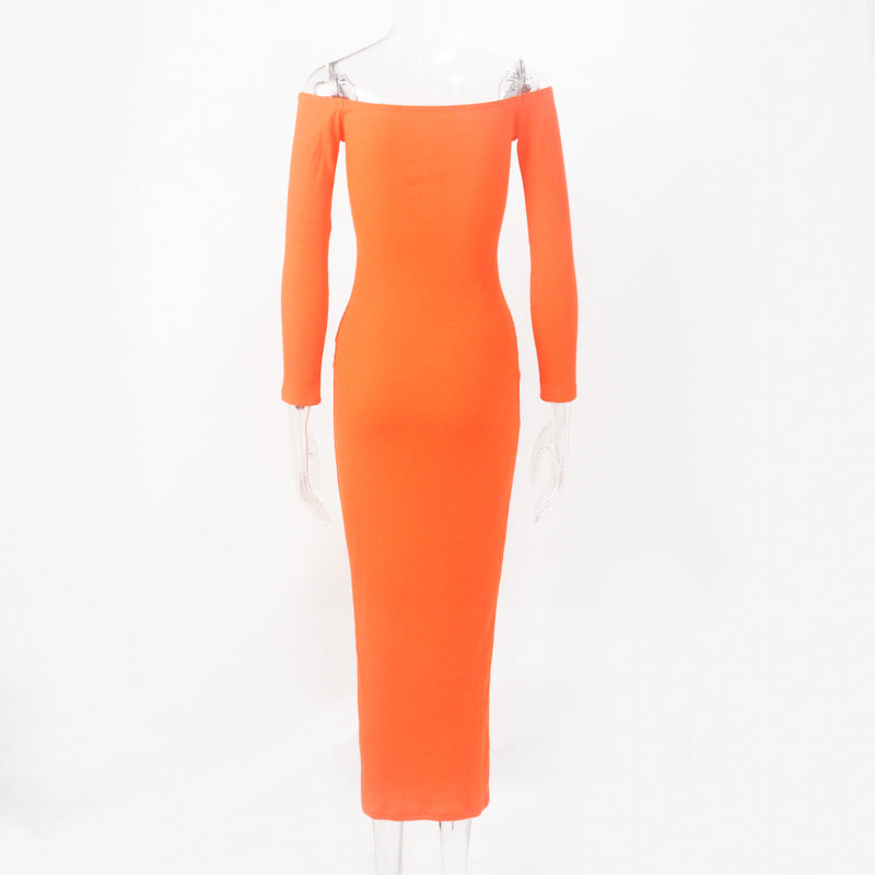 Sexy Off The Shoulder Backless Long Dresses