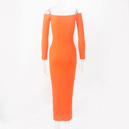Sexy Off The Shoulder Backless Long Dresses