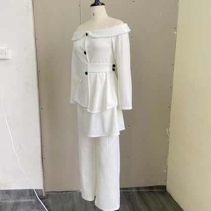 Designed Fashion Women Blazers & Pants Outfits