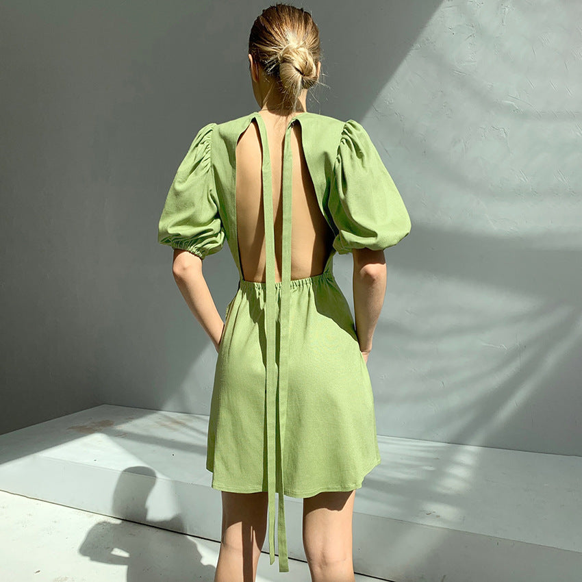 Sexy Designed Women Backless Mini Dresses for Women
