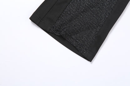 Fashion Gauze High Waist Casual Trumpet Pants