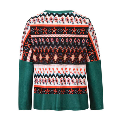 Christmas Long Sleeves Knitting Fall Sweater