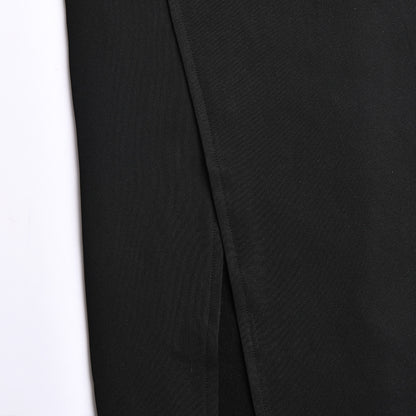 Sexy Square Neckline Split Front Long Sleeves Dresses