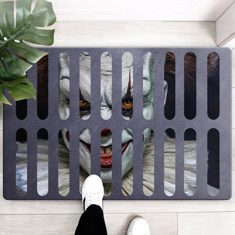 3D Horrible Design Halloween Door Mats