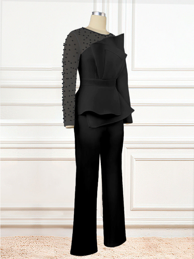 Sexy Designed Beaded Plus Sizes Party Outfits for Women
