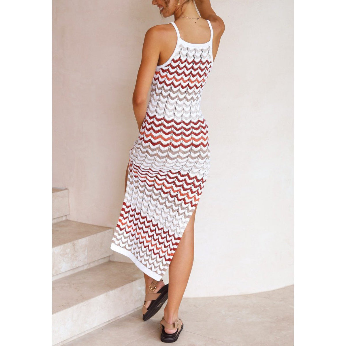Sexy Knitting Mermaid Midi Dresses-STYLEGOING