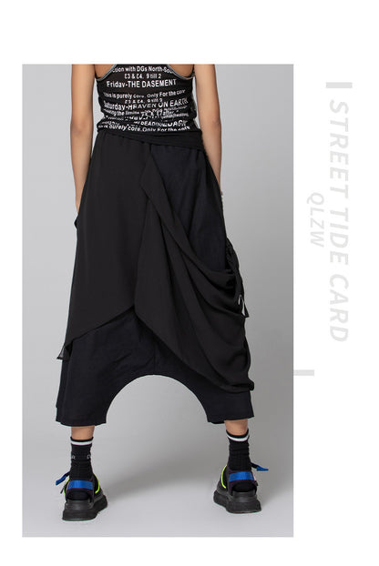 Designed Chiffon Harem Pants for Women