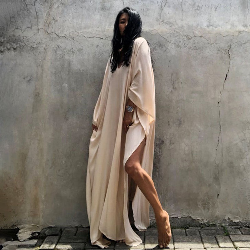 Summer Women Holiday Beach Bikini Long Romper