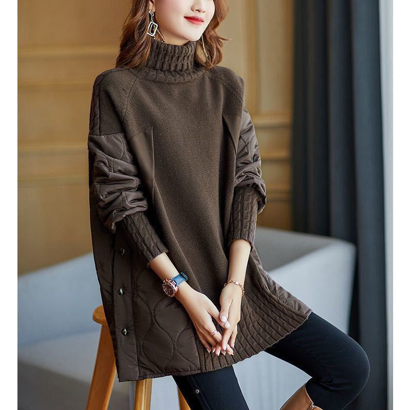 Winter Warm Turtleneck Casual Tops for Women