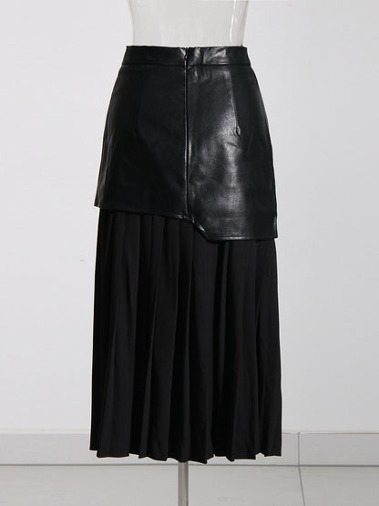 Designed Personality High Waist Irregular A Line Skirts