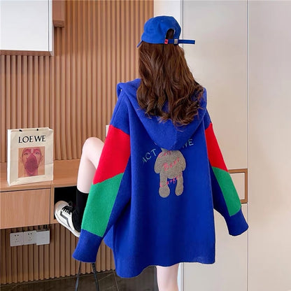 Winter Warm Women Knitting Outerwear
