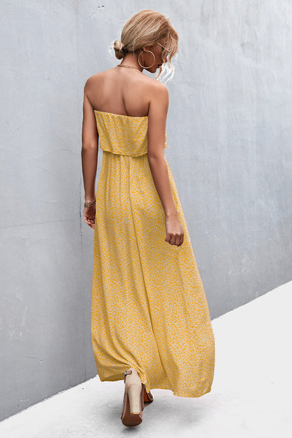 Sexy Strapless Summer Daily Dresses