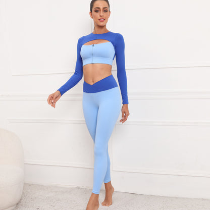 Long Sleeves Two Pieces Running Suits for Women
