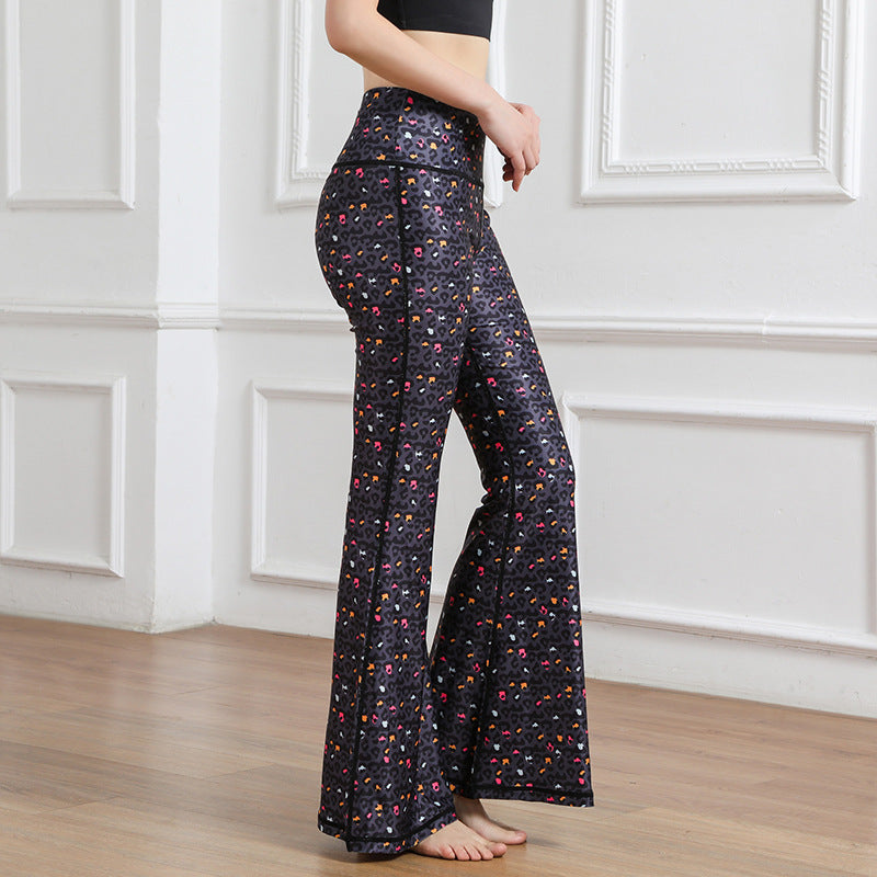 Casual High Waist Trumpet Yoga Pants for Women