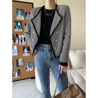 Vintage Designed Fall Short Jackets for Women