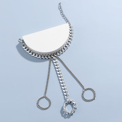 Hip Hop Fashion Metal Finger Bracelets for Women