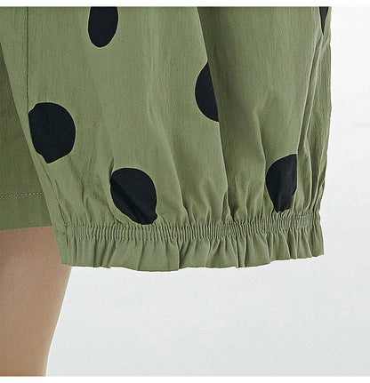 Designed Summer Plus Sizes Wide Legs Pants