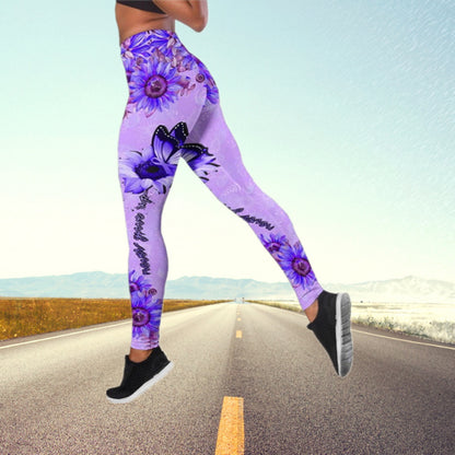 Sexy Butterfly Design High Waist Yoga Leggings