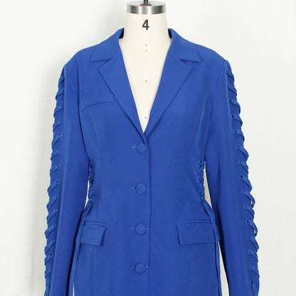 Designed Fall Long Blazers for Women