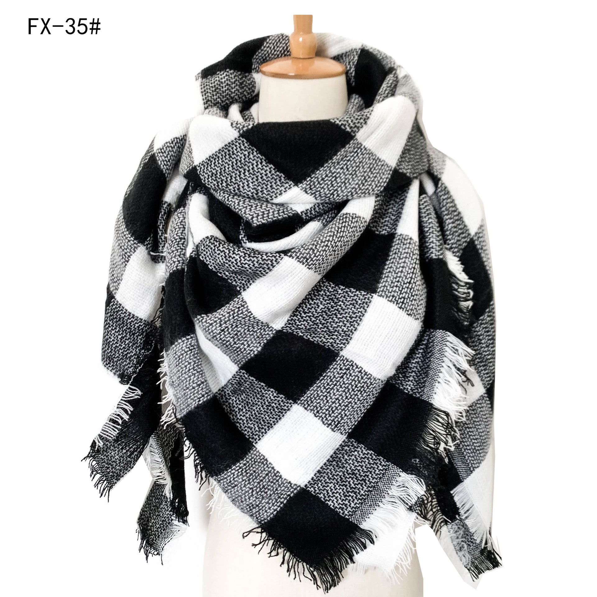 Colorful Soft Winter Scarfs for Women
