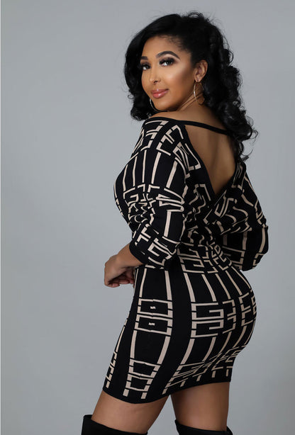 Sexy Long Sleeves Mini Dresses