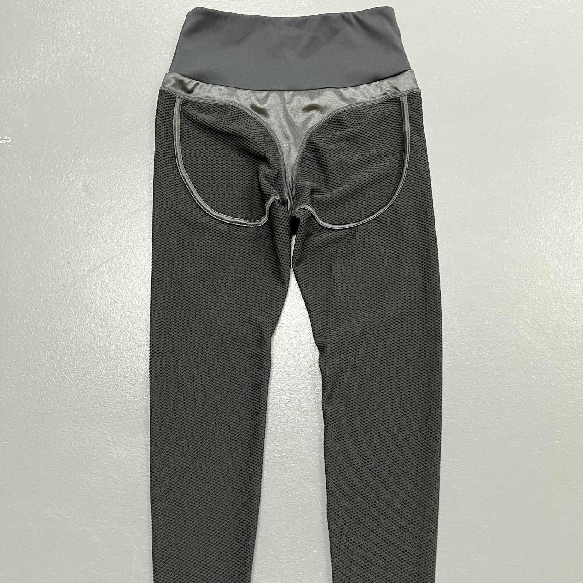Sexy Black Sports Cropped Leggings for Women