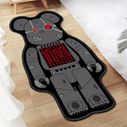 Creative Gloomy Bear Design Living Room Mats