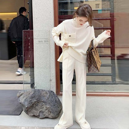 Luxury 3pcs Knitted Women Suits