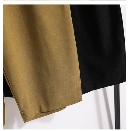 Plus Sizes Fall Wide Legs Pants for Women