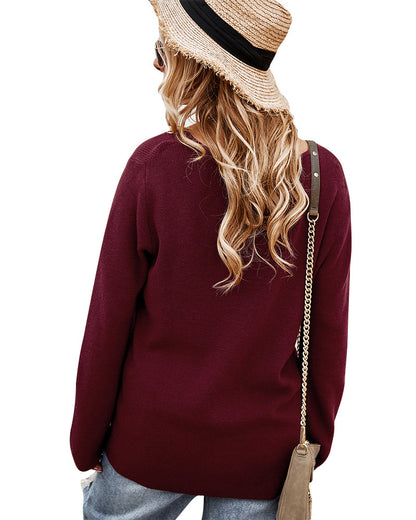 Sexy Long Sleeves Winter Pullover Sweaters