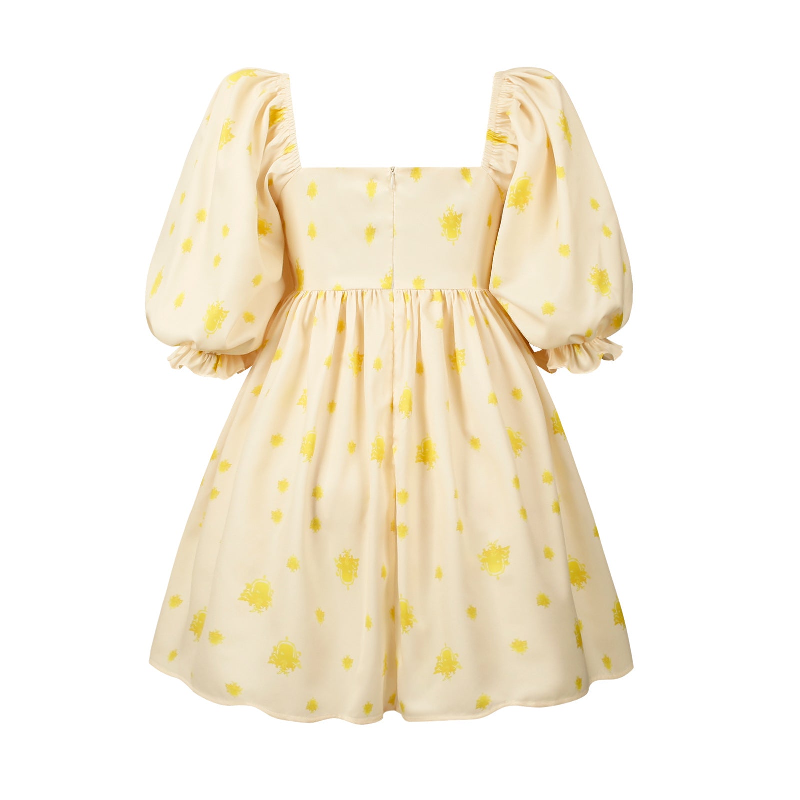 Summer Sexy Square Neckline Women Mini Dresses